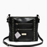 Bandolera Aylen - Negro Crocco