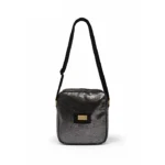 Bandolera Milena - Negro Tornasolado Peltre