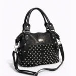 Bolso Cartera Enilda - Negro con Peltre