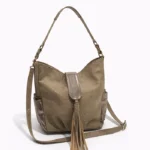 Cartera Elisa - Verde Cemento