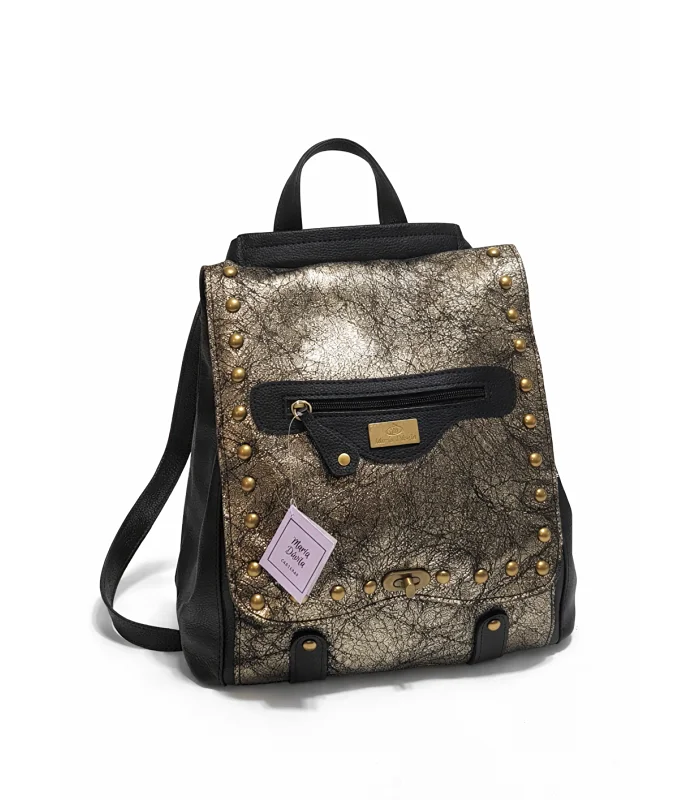 mochila-cartera-cristal-negro-platino.webp Mochila Cartera Cristal - Negro/Platino - Image 1