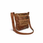 Bandolera Lucy - Marron con Animal Print