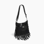 Bandolera Mika - Negro Brilloso
