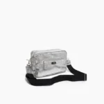 Bandolera Rocio - Plata Reptil