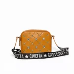 Bandolera Ruby - suela con adorno en tachas y pedrería