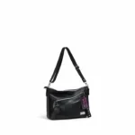Cartera Bandolera Belén - Negro Croco