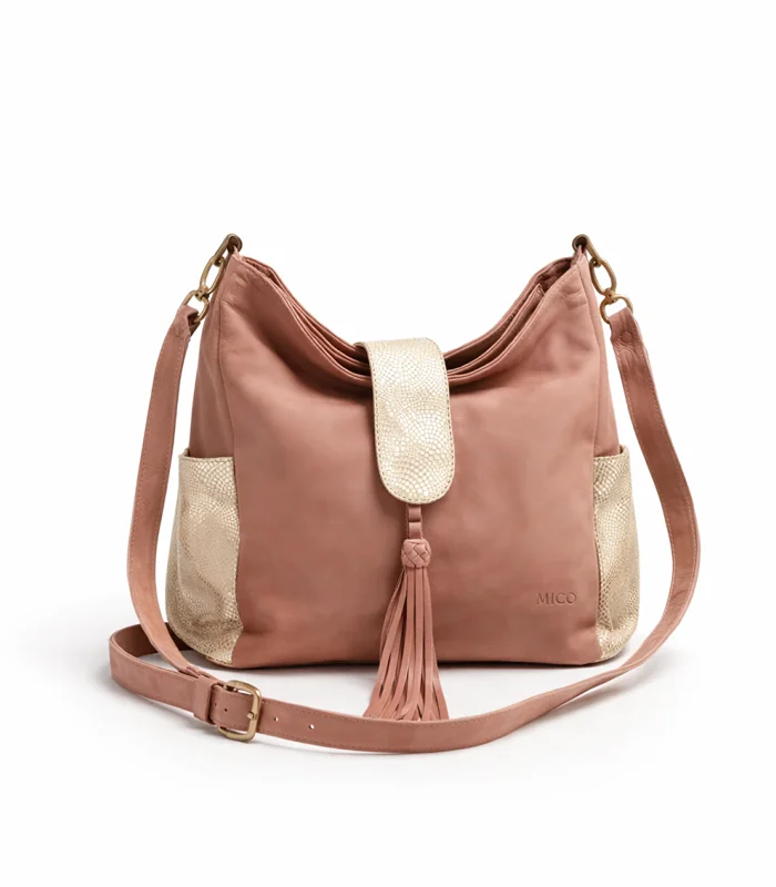 cartera-elisa-rosa-metalizado Cartera Elisa - Rosa Metalizado - Image 1