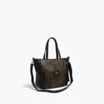 Cartera Guadalupe - Negro Detalles Dorado