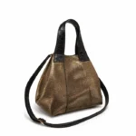 Cartera Justina - Dorado