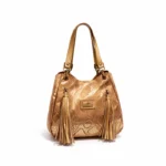 Cartera Sabrina - Suela Textura Reptil Detalles Dorado