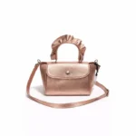 Cartera Texas Volado - Rosa Oro