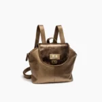 Mochila Ainhoa - Cobre/Tapa Chocolate Metalizado
