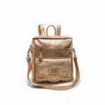 Mochila Cartera Genoveva - Dorada