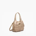 Mochila Cartera ivonne - Beige/Tapa Animal Print