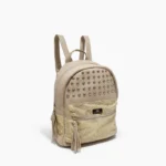 Mochila Gina - Beige/Dorado con tachas