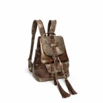 Mochila Lara - Marron Metalizado