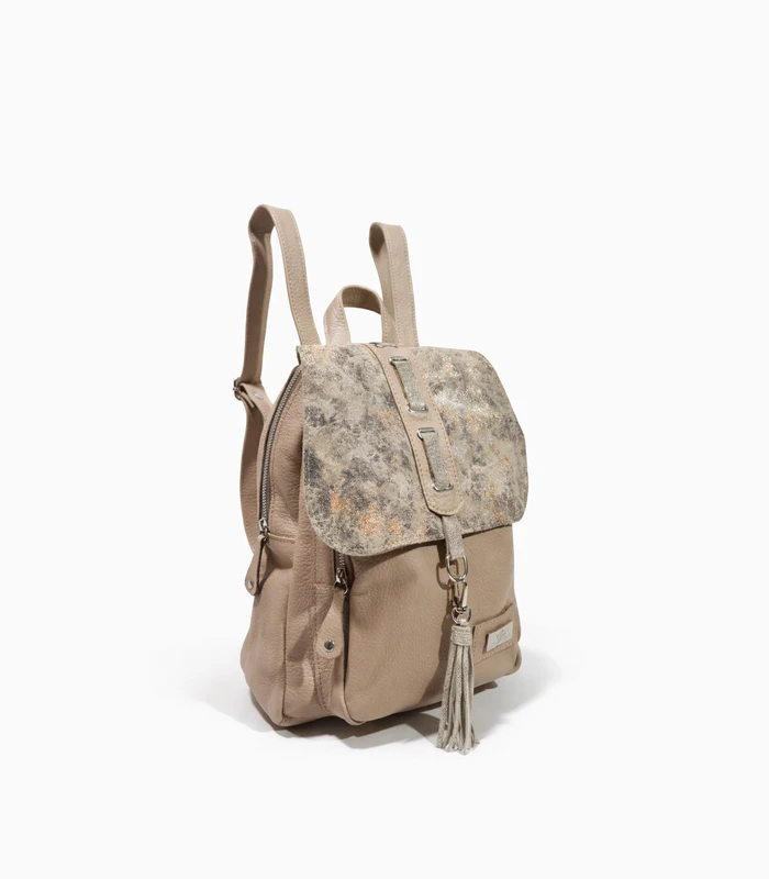 mochila-natalia-nude-tapa-tornasolada Mochila Natalia - Nude / Tapa Tornasolada - Image 1