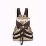 Mochila Santa Fe - Marrón con dorado