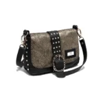 Bandolera Beth - Negra/Plata