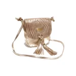 Bandolera Keyla - Dorado Tapa Cebra