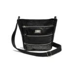 Bandolera Lucy - Negro/Plata