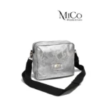 Bandolera Milena - Plata Reptil