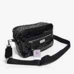 Bandolera Rocio - Negro Crocco Charolado
