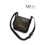 Bandolera Sabrina (D) - Negro / Dorado
