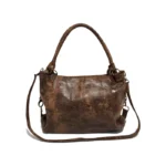 Bolso Cartera Candela - Marron con Detalles Negros