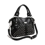 Bolso Cartera Enilda - Negro Crocco