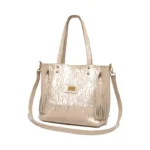 Bolso Cartera Guadalupe - Blanco Tornasolado/Tiza
