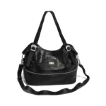 Bolso Cartera Martina (MD) - Negro Crocco
