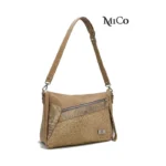 Cartera Bandolera Belén - Suela Detalles Croco Atigrado