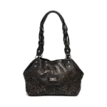 Cartera Dolly - Negro Detalles Peltre