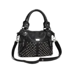 Cartera Enilda - Negro Azulado
