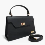 Cartera Fanny - Negro Graneado