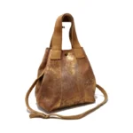 Cartera Justina - Dorado Jaspeado