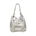 Cartera Sabrina - Champagne Brilloso