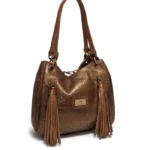 Cartera Sabrina - Marron Metalizado