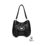 Cartera Sabrina - Negro Brilloso