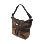 Cartera Valentina - Negro Detalles Cobre