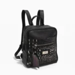 Mochila Ariadna - Negro con detalles plata