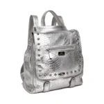 Mochila Cartera Cristal - Plata