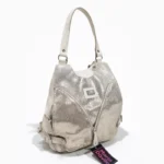 Mochila Cartera Ivonne - Tiza/Tapa Platino