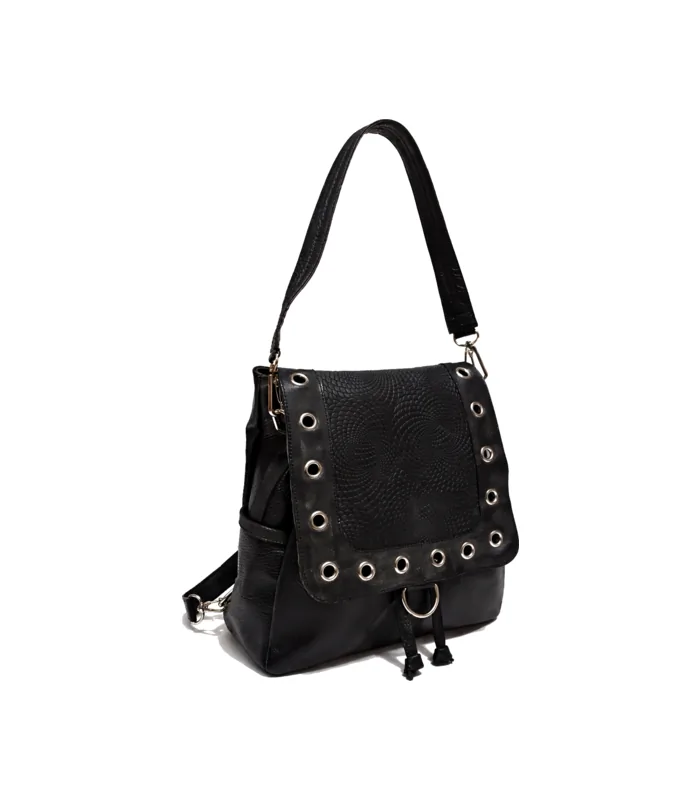 mochila-cartera-vera-negro Mochila Cartera Vera - Negro - Image 1
