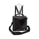 Mochila Cuba - Negro estilo croco