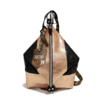 Mochila Santa Clarita - Rosa Oro con Negro