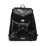 Mochila Santa Fe - Negro Textura Crocco