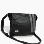 Morral Mico Grande - Negro Detalle Gris